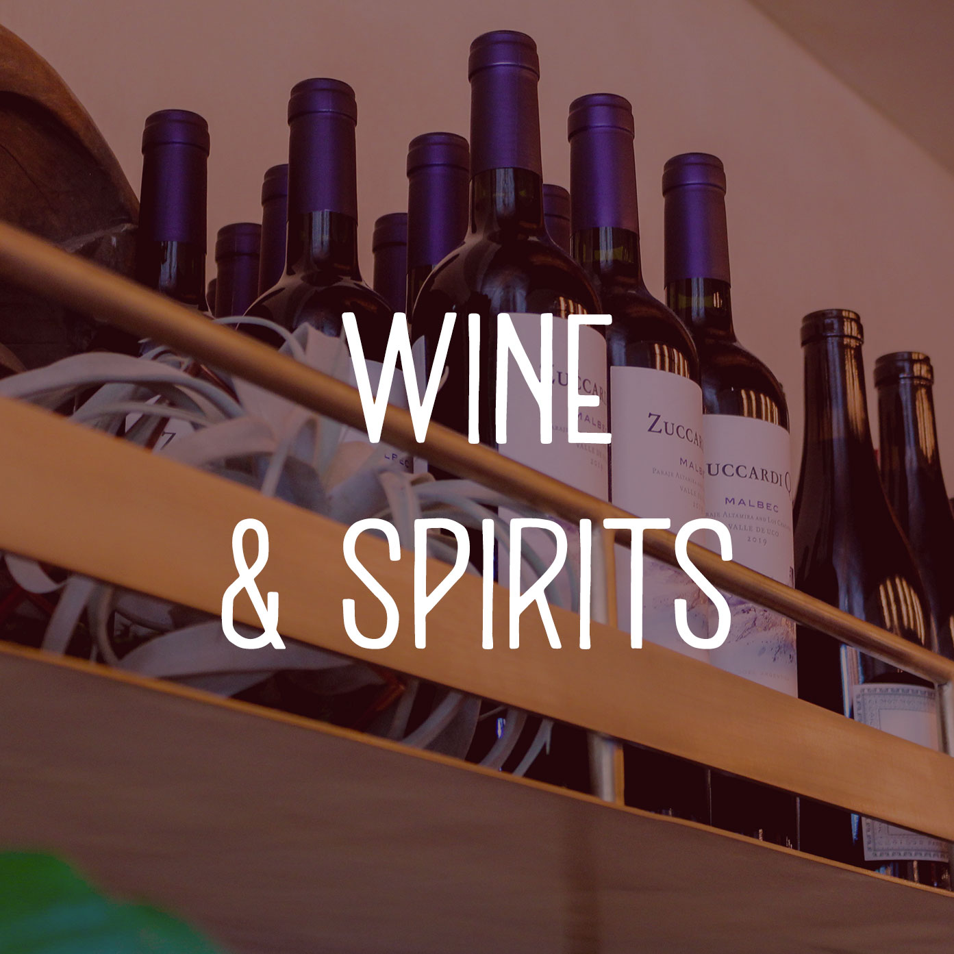 Petit Pomeroy Wine and Spirits Menu